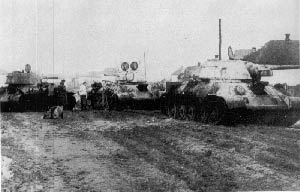 3 из 27 танков Т-34, подбитых в Борисовке за один день