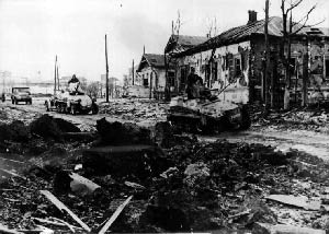 март 1943 г. юго-западная часть Харькова
