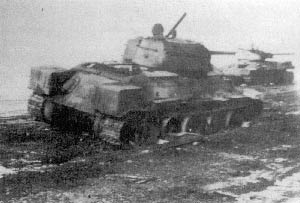 т-34 подбитый в начале марта 1943 г.